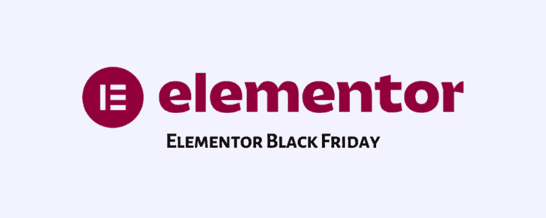 elementor black friday